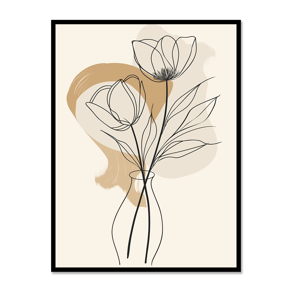 Minimalist Botanical Line Design