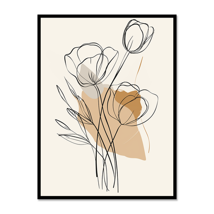 Botanical Linework Art