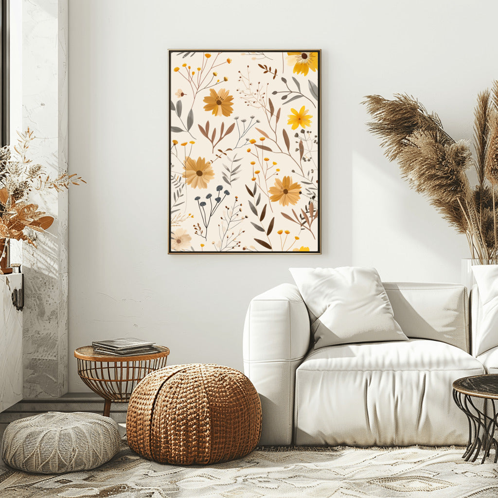 Minimalist Blossom Harmony - PrintKloud