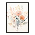 Pastel Botanical Harmony Canvas for Living Room