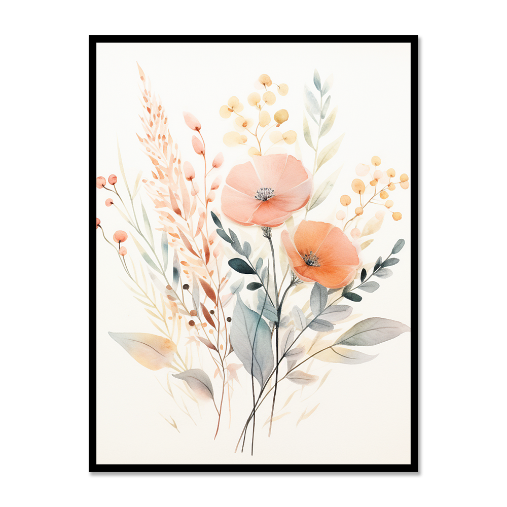 Pastel Botanical Harmony