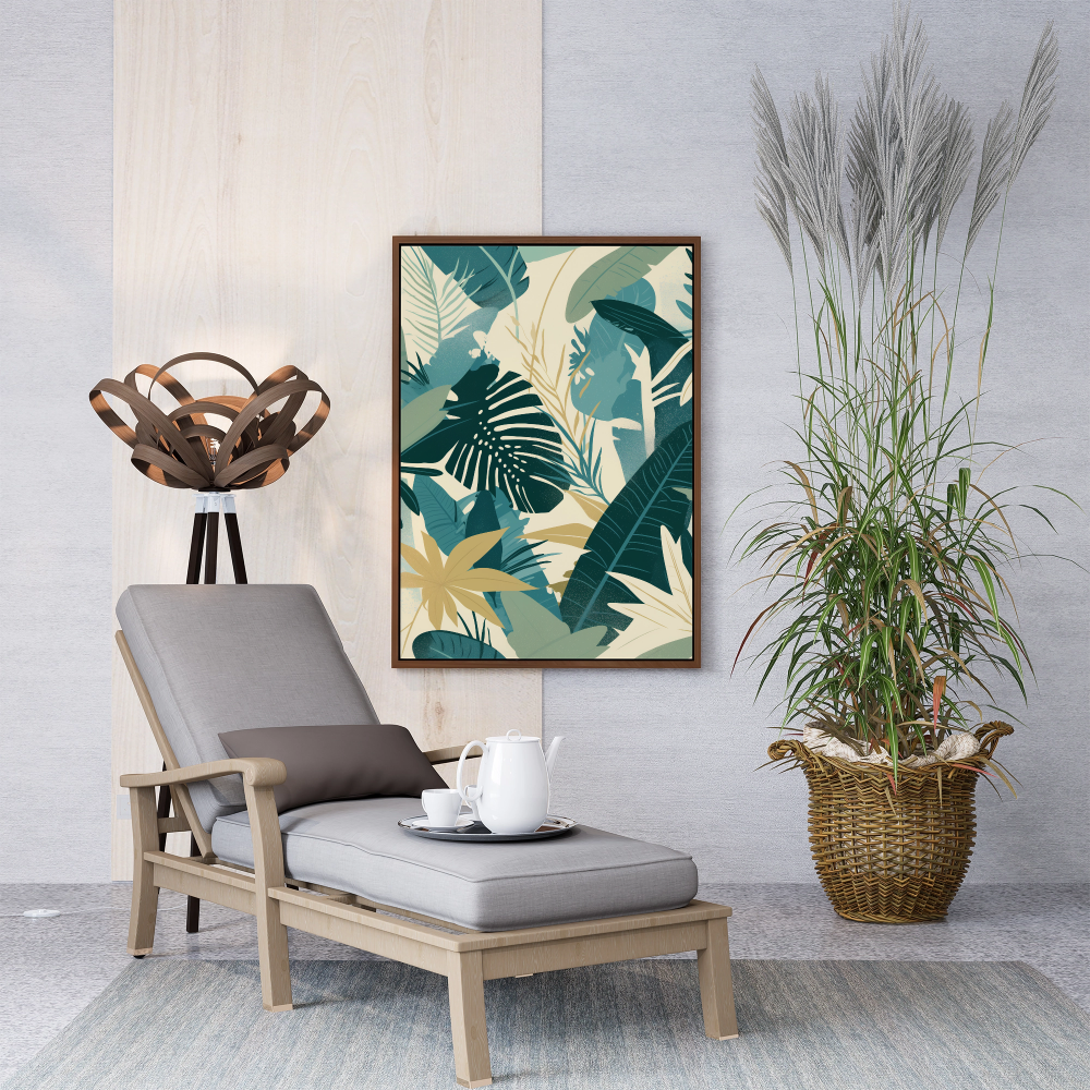 Verdant Leaf Harmony - PrintKloud