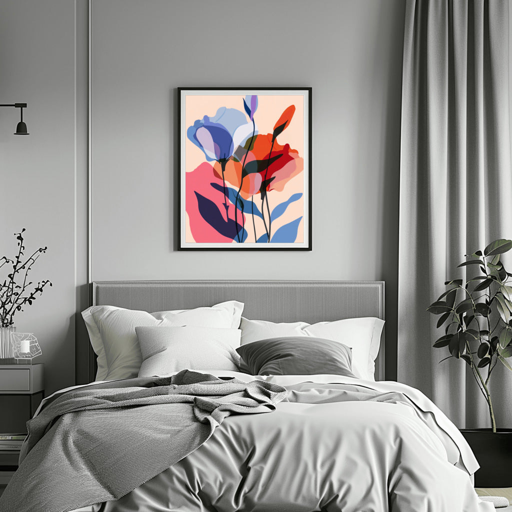 Floral Elegance Artwork - PrintKloud
