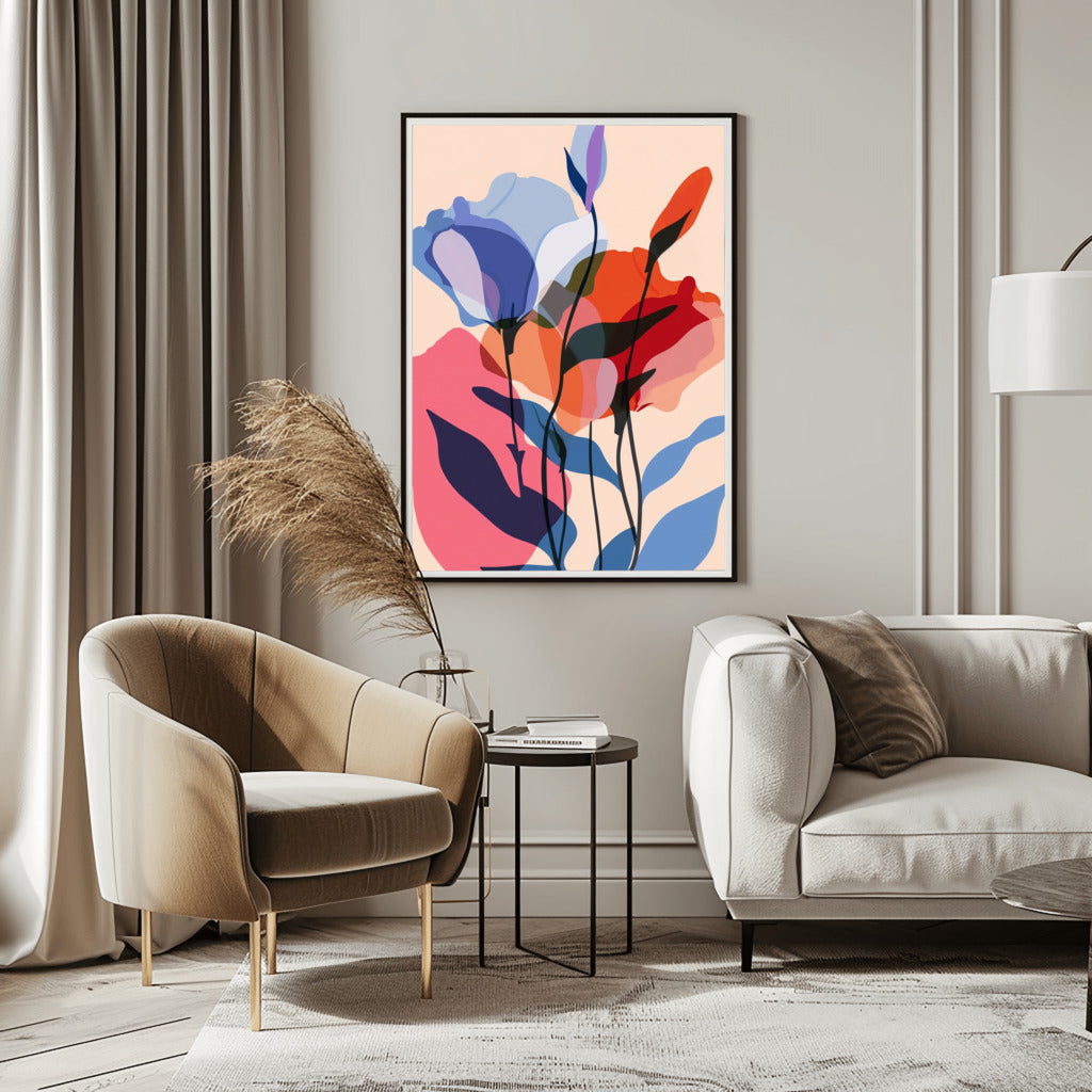 Floral Elegance Artwork - PrintKloud