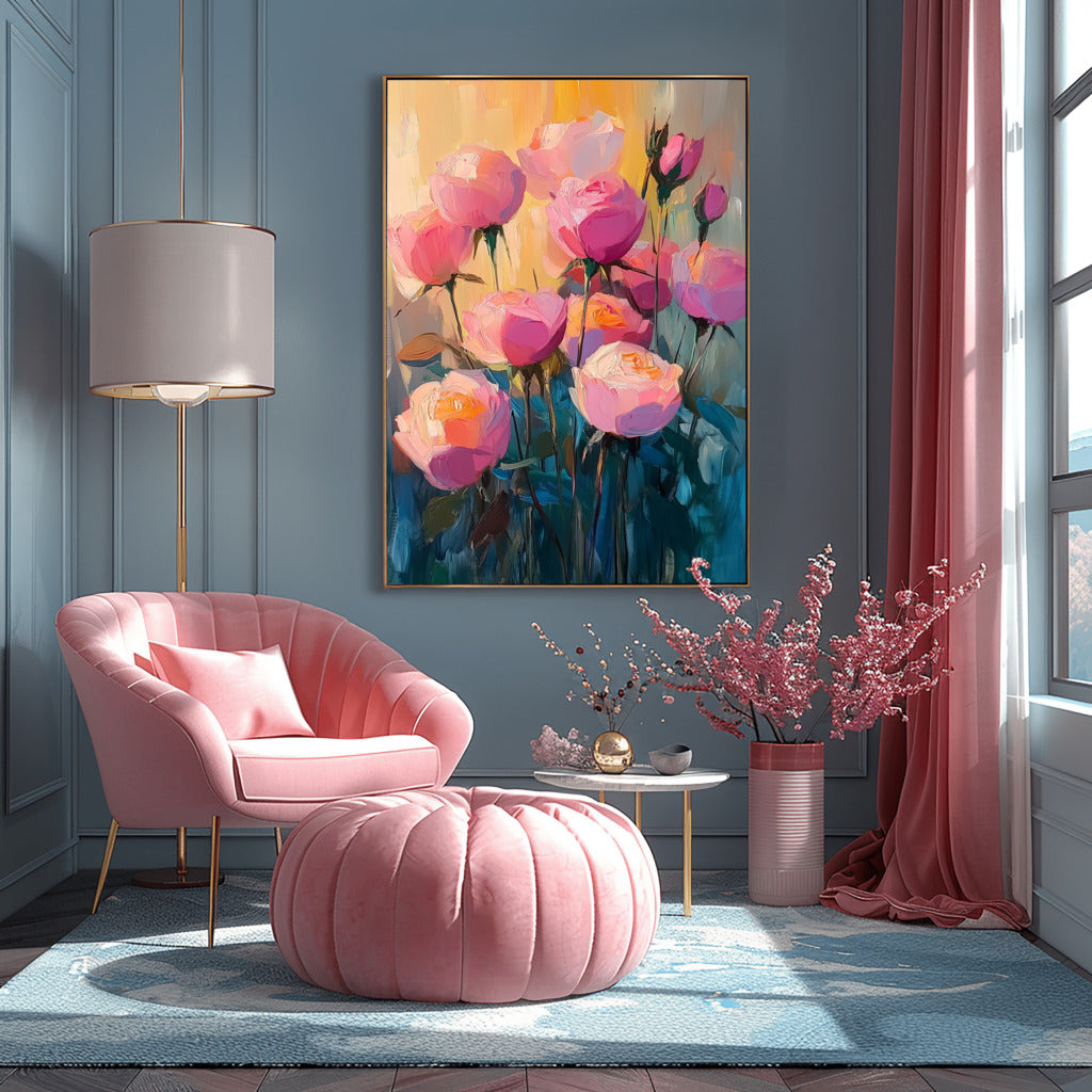 Rose Blush in Acrylic