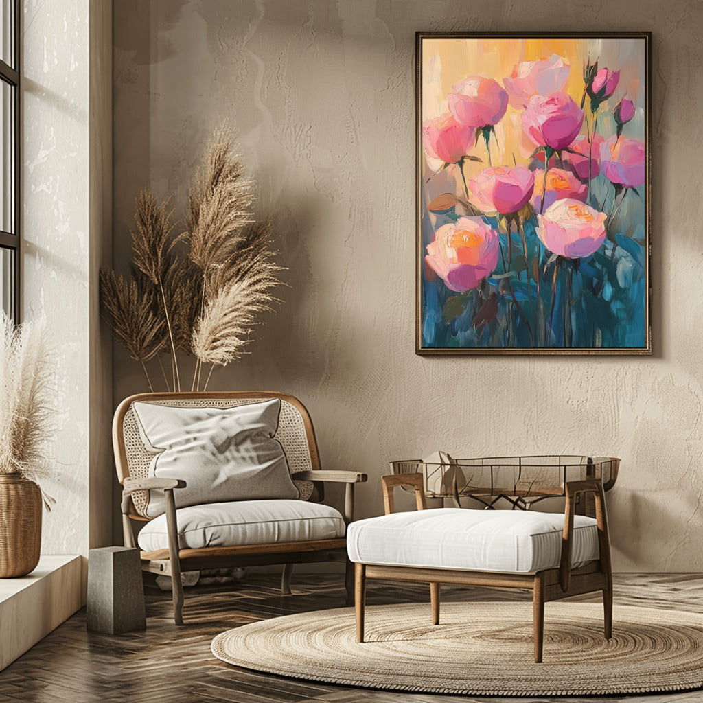 Rose Blush in Acrylic