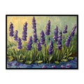 Lavender Dreams: Acrylic Blooms