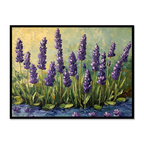 Lavender Dreams: Acrylic Blooms