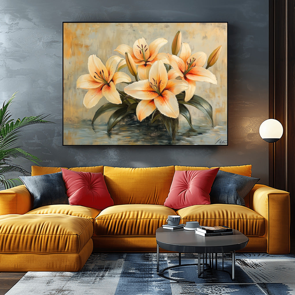 Lily Symphony: Acrylic Blooms