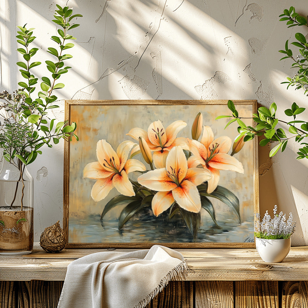 Lily Symphony: Acrylic Blooms