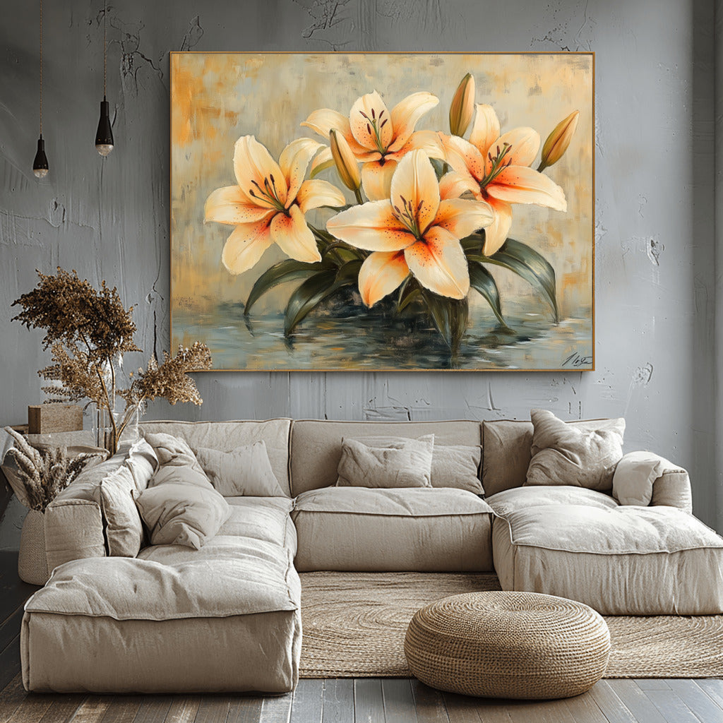 Lily Symphony: Acrylic Blooms