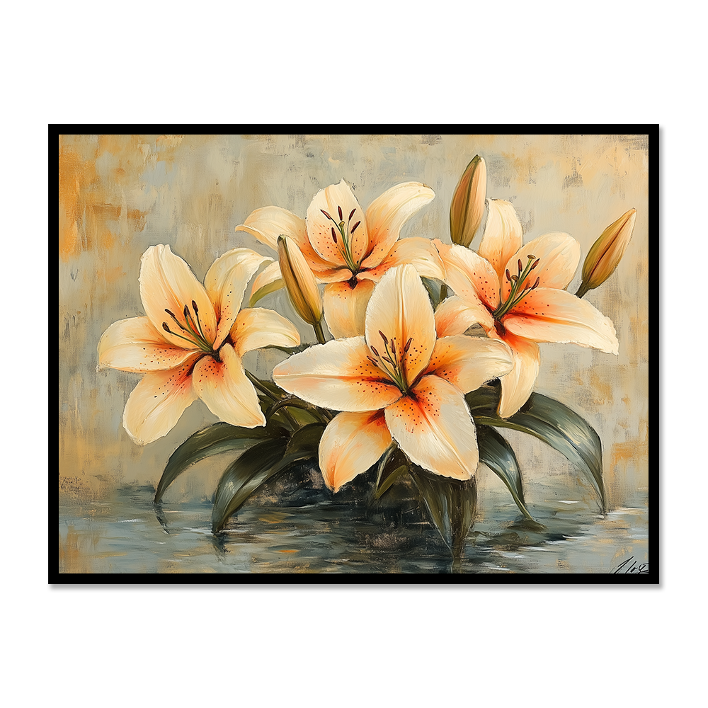 Lily Symphony: Acrylic Blooms