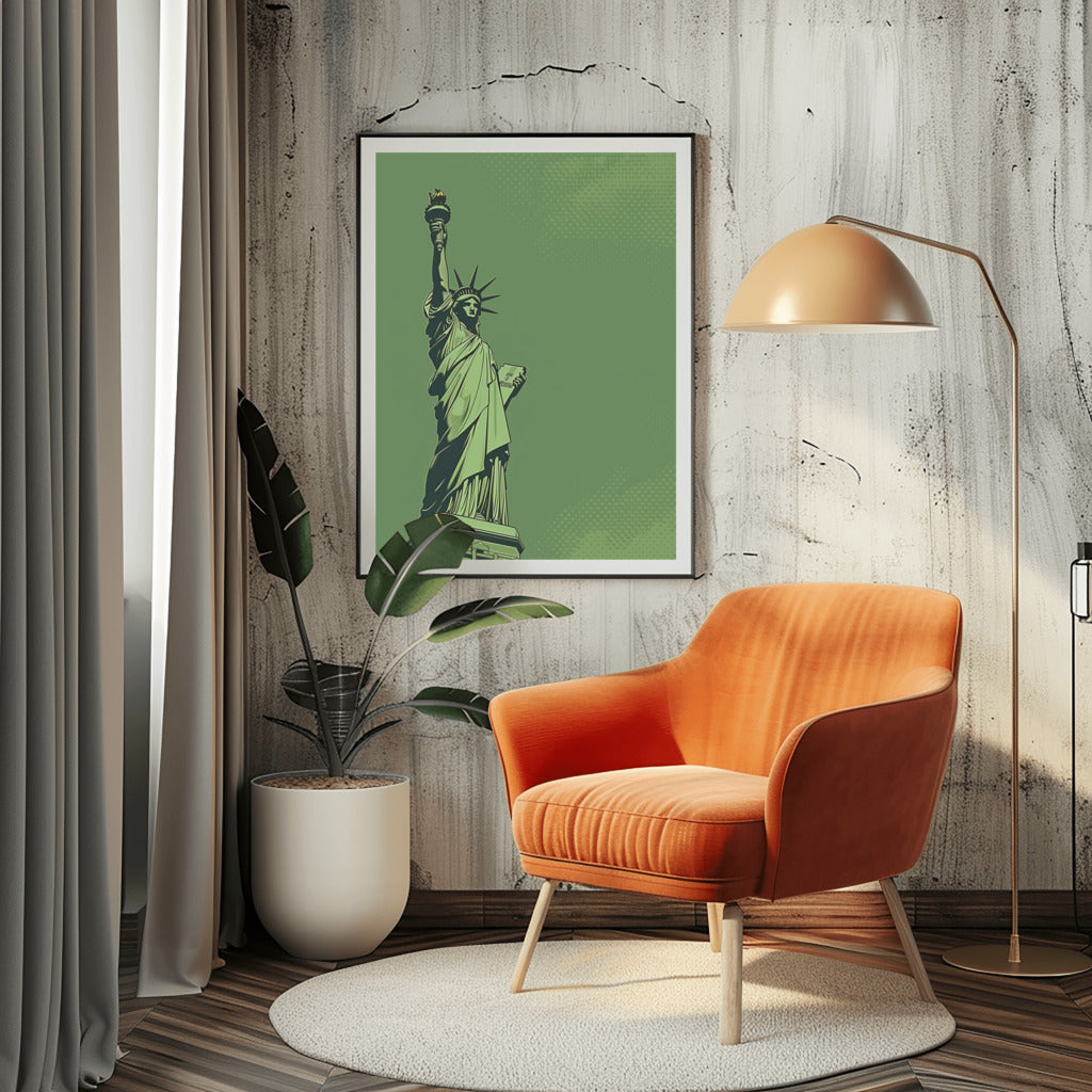 Liberty Torch Art - PrintKloud