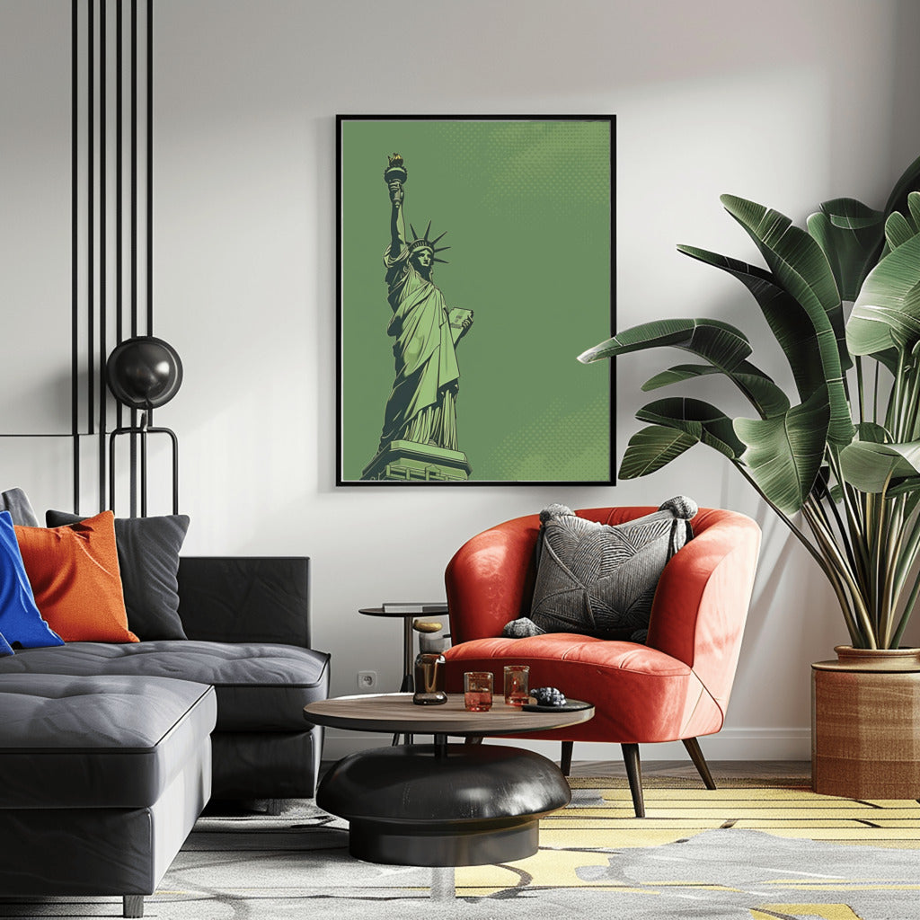 Liberty Torch Art - PrintKloud