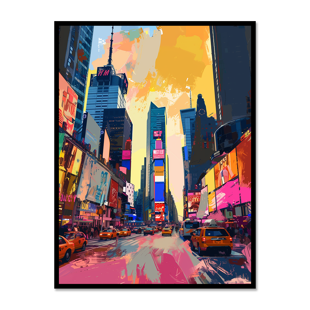 Times Square Pop Wall Art