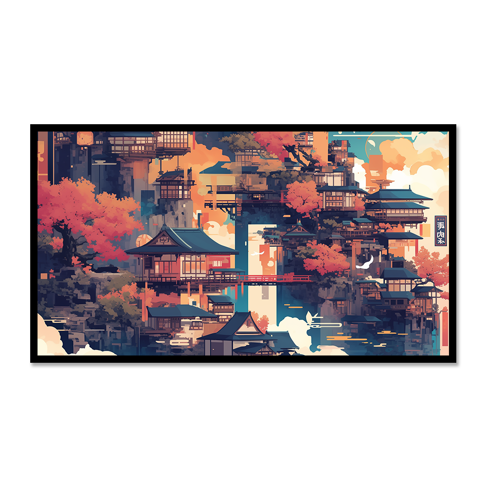 Kyoto Essence Cityscape Artwork