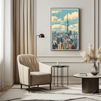 Iconic Tokyo Skyline - PrintKloud