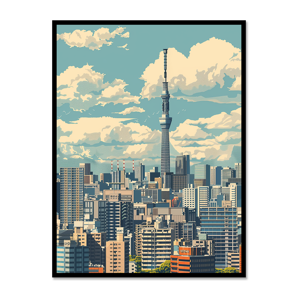 Iconic Tokyo Skyline