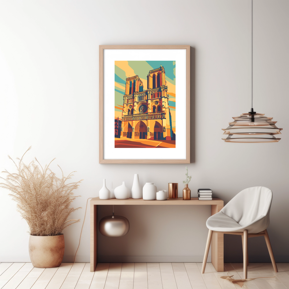 Majestic Notre Dame Scene - PrintKloud