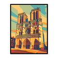 Notre Dame Cathedral Canvas for Living Room