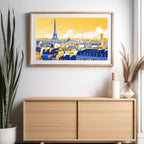 Paris Charm Cityscape Art - PrintKloud