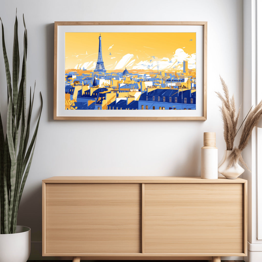 Paris Charm Cityscape Art - PrintKloud