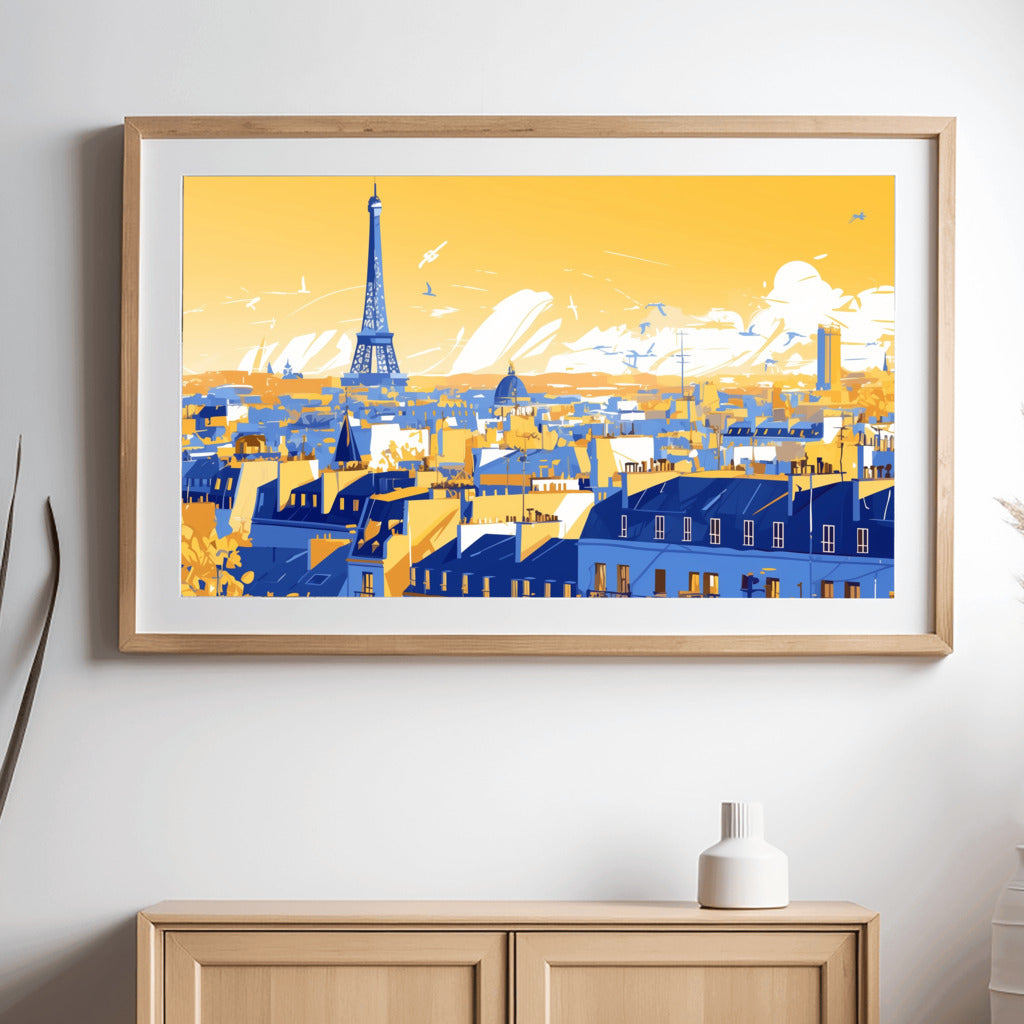 Paris Charm Cityscape Art - PrintKloud