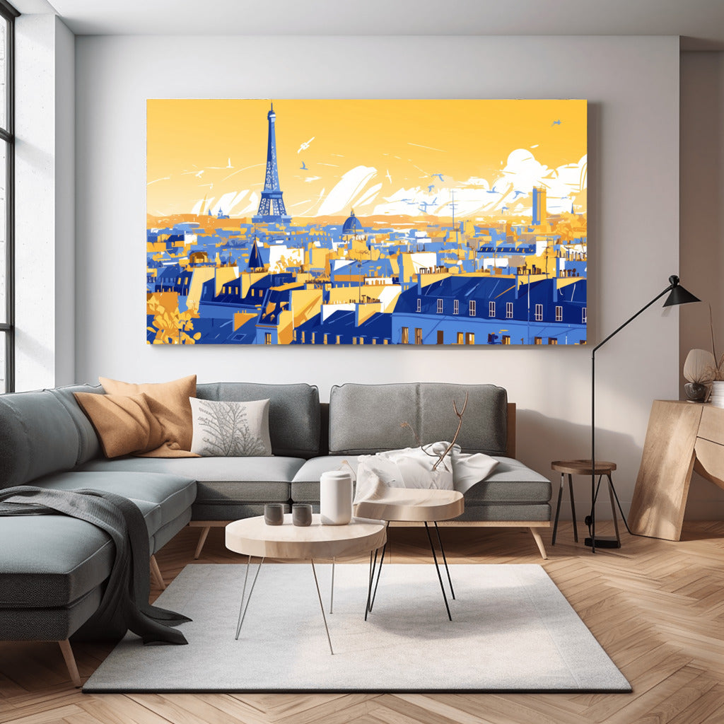 Paris Charm Cityscape Art - PrintKloud