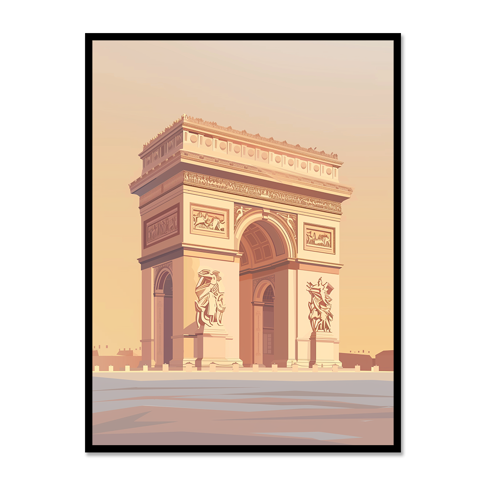 Parisian Arc de Triomphe Print