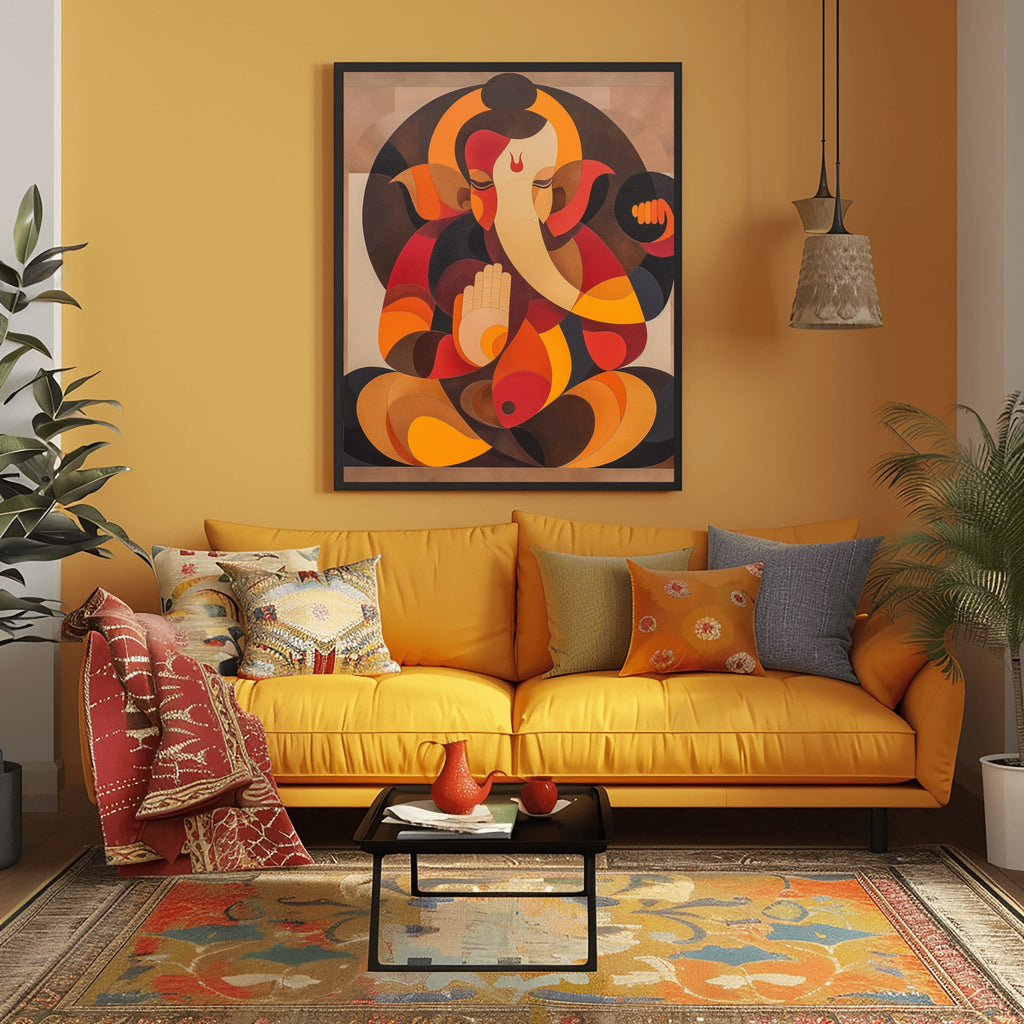 Ganesha Modern Art Fusion
