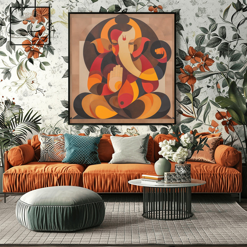 Ganesha Modern Art Fusion