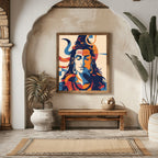 Vibrant Lord Shiva Majestic Art