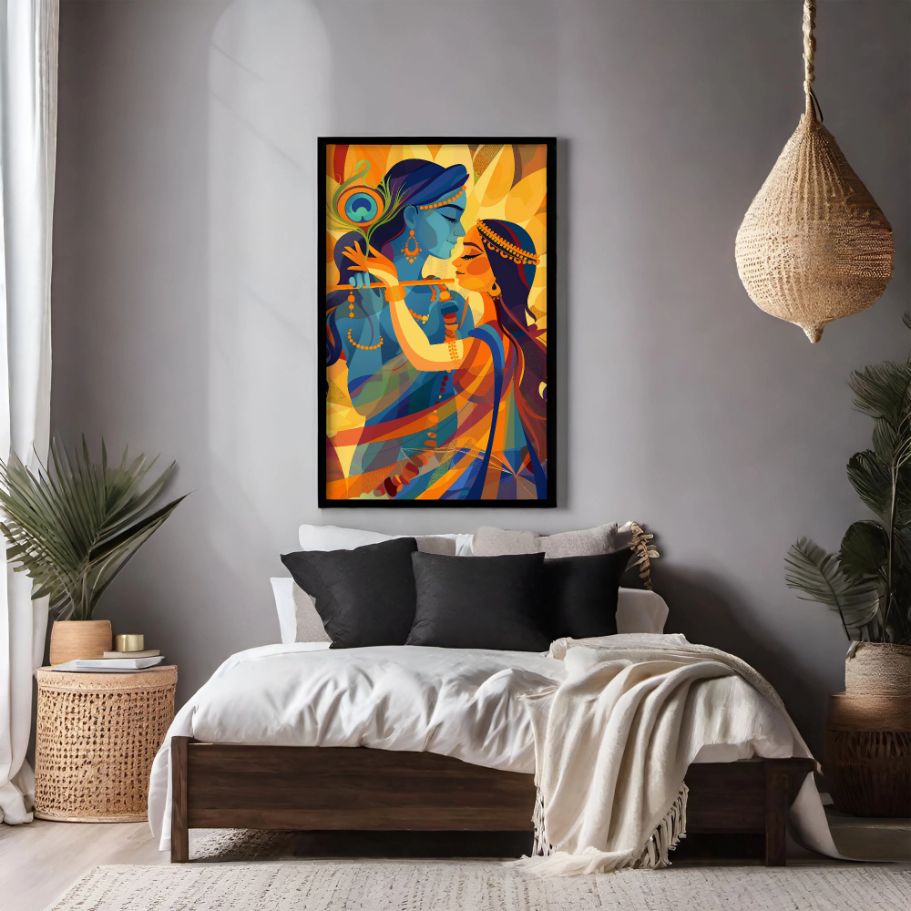 Divine Radha Krishna - PrintKloud