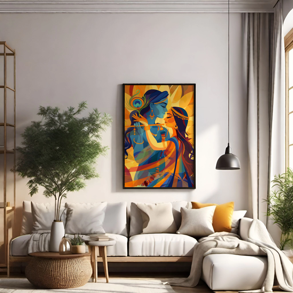 Divine Radha Krishna - PrintKloud