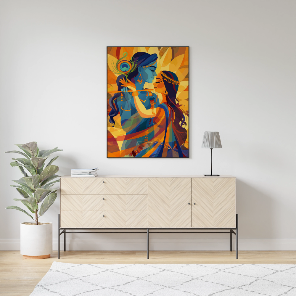 Divine Radha Krishna - PrintKloud