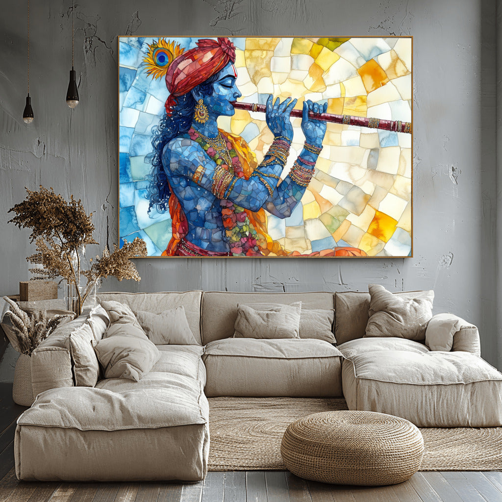 Krishna’s Melody in Abstract Form