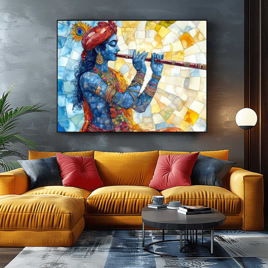 Krishna’s Melody in Abstract Form
