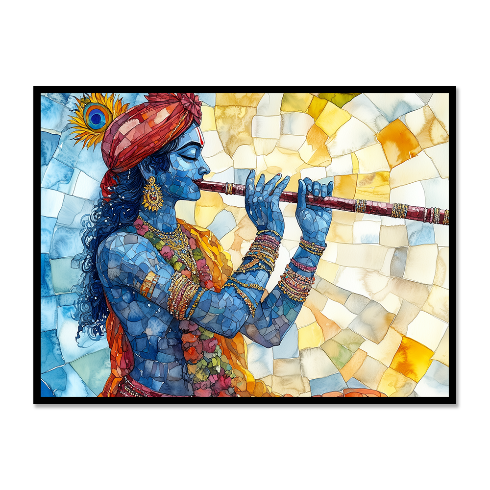 Krishna’s Melody in Abstract Form