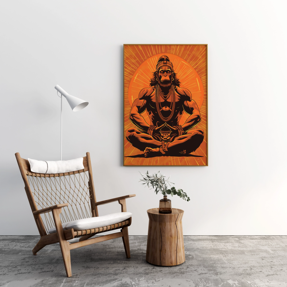 Mighty Hanuman Energy - PrintKloud