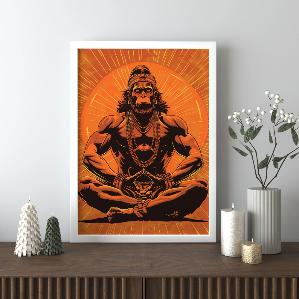 Mighty Hanuman Energy - PrintKloud
