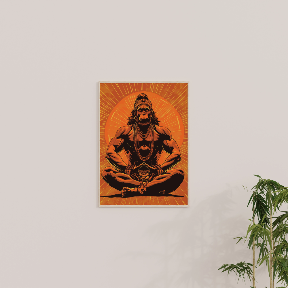 Mighty Hanuman Energy - PrintKloud
