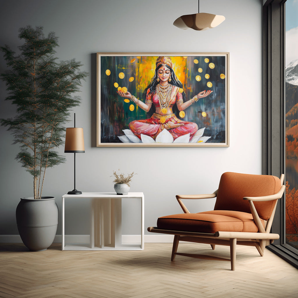 Lakshmi: Divine Wealth and Peace