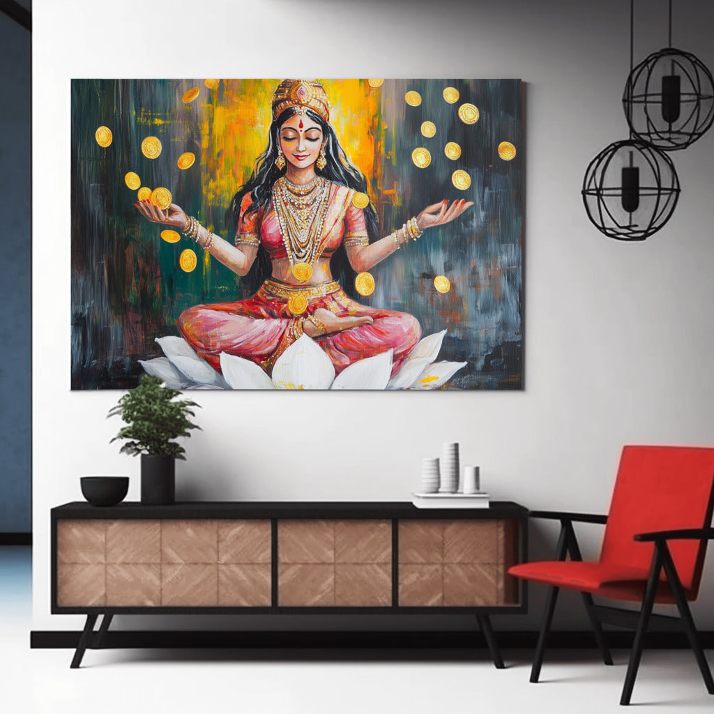 Lakshmi: Divine Wealth and Peace