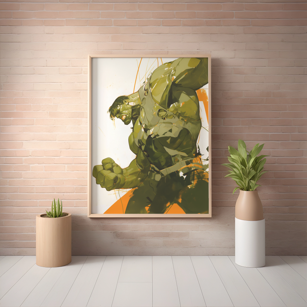 Hulk Smash! Dynamic Print - PrintKloud