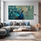 Elegant Peacock Art - PrintKloud