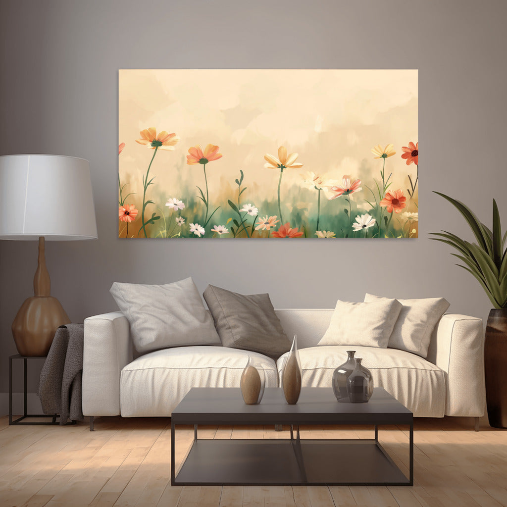 Blooming Flower Garden Art - PrintKloud