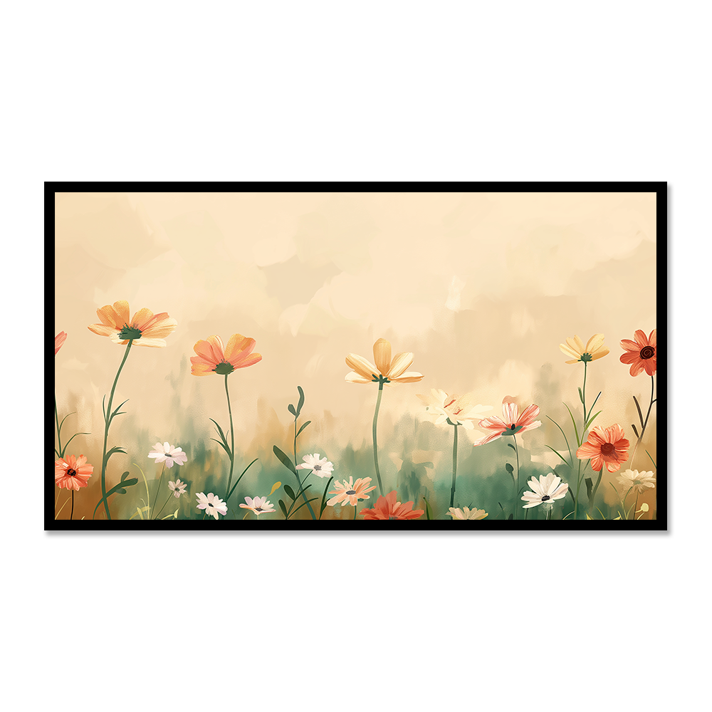 Blooming Flower Garden Art