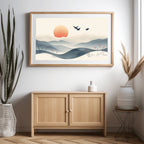 Radiant Sunrise Art - PrintKloud