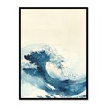 Japanese Wave Canvas Art for Living Room