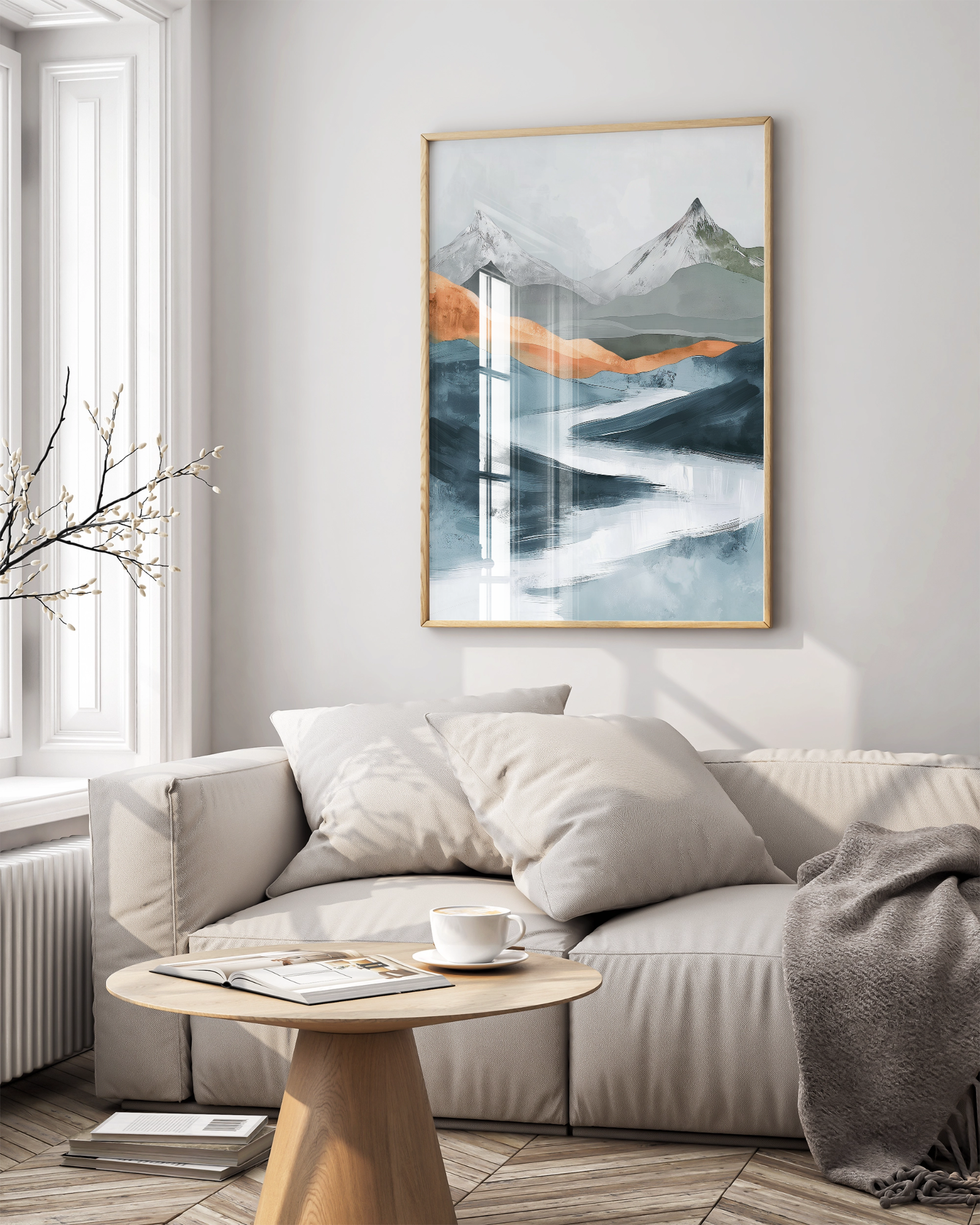Mountain Serenity Wall Art - PrintKloud